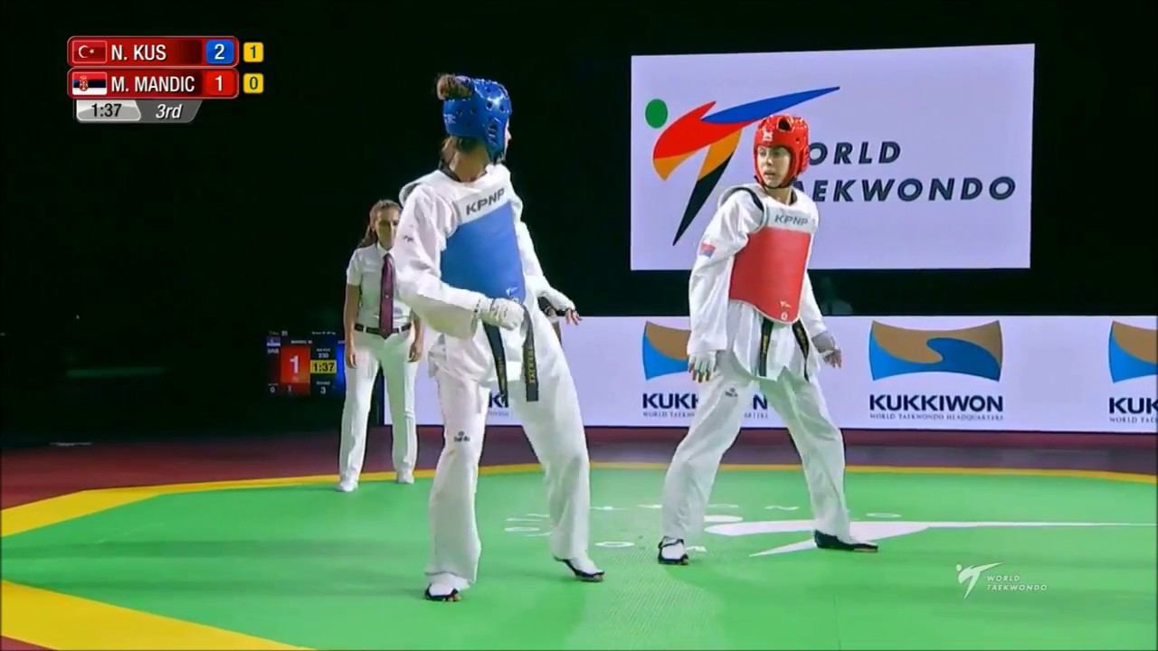 World Taekwondo Grand-Prix Moscow 2018. W + 67. Полуфинал. KUS-MANDIC.