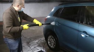 Отмываем митсубиси ASX линейкой шайн системс и гидрофобный состав от лератон