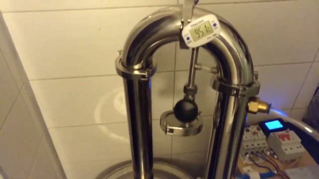 Дистилляция воды на LUXSTAHL 6 и ТЭН 6 кВт с самодельным блоком управления. Сколько литров в час? смотреть онлайн