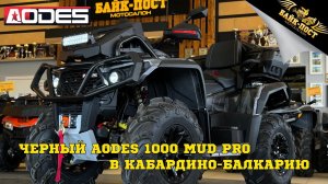 ЧЁРНЫЙ ПРОЕКТ AODES 1000 MUD PRO С ДОРАБОТКАМИ ОТ БАЙК-ПОСТ ДЛЯ АСКЕРА В КАБАРДИНО-БАЛКАРИЮ ️