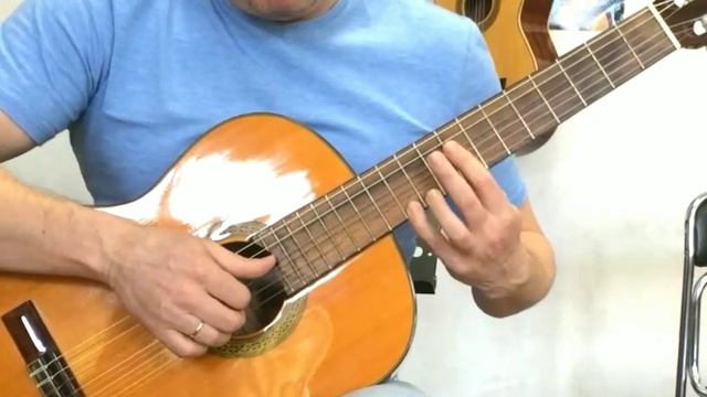 Звуки 3-й струны и аккорды от них! смотреть онлайн