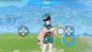 Genshin Impact|Песнь Ветров|1.4|Игра на лире|