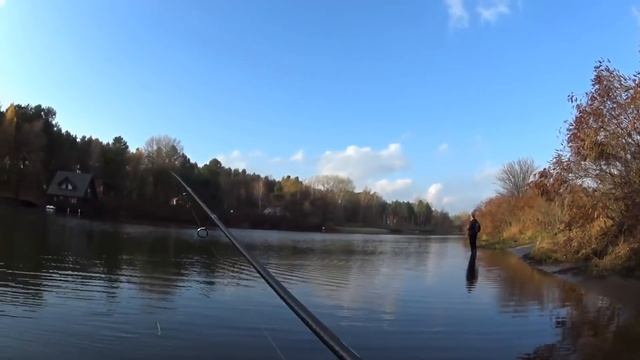 #Ловлясудака#холодная вода. Береговой Джиг. Обводной канал.Ноябрь. Окунь. Судак