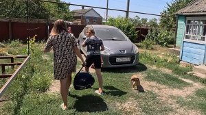 Жена собрала детей и уехала...