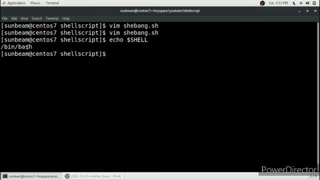 what is #!/bin/bash | what is shebang line