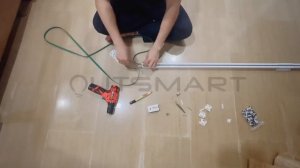 Installation: WiFi Tuya Smart Curtain Track With Tuya Motor System 3.2m DIY