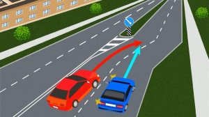 ? Кто из водителей обязан уступить дорогу при движении по заданным траекториям?