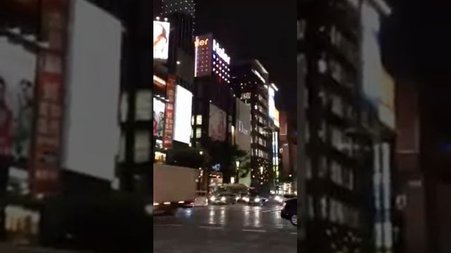 Tokio Ginza Токийский район Гинза (video for chanel Ladoshki.ch)