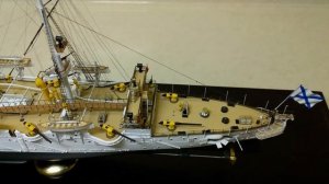 ЗВЕЗДА. Крейсер ВАРЯГ. Масштаб 1/350 / ZVEZDA. The Cruiser VARYAG. Scale 1/350.