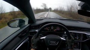 2021 Audi A6 C8 40 TDI 2.0 (204 HP) S-Tronic || 4K POV - YOU test DRIVE