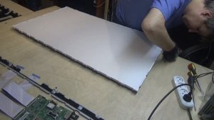 UE43NU7100 замена подсветки