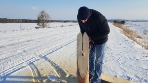 Простые поделки бензопилой за пять минут, Из бревна бензопилой, Как сделать зайца Своими руками