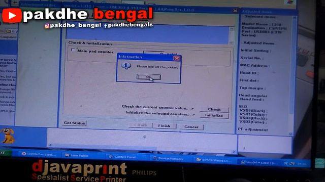 Cara Reset Epson L310, reset epson l310, cara reset epson l310, epson l310 kedip, epson l310 blink
