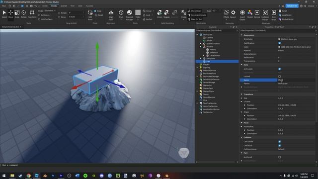 How I Made Mt. St. Helens Volcano in Roblox Studio смотреть онлайн
