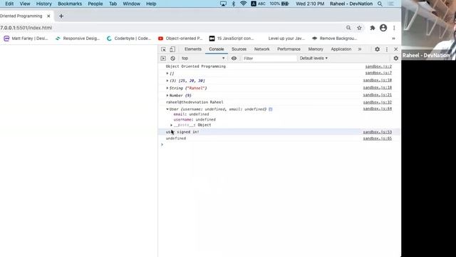 Modern Javascript - Object Oriented Programming (Part 1) - Lecture 16