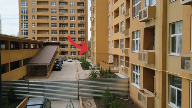 Обзор 1-к квартиры с большой кухней, новостройка Симферополь, рядом с парком