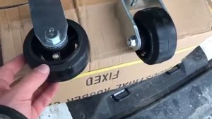 Колёсо-ролик обрезиненный 100 мм для ворот откатных или распашных