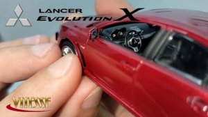 Шикарнейшая "десятка" от Витесс | обзор модели Mitsubishi Lancer Evolution X 1:43 Vitesse