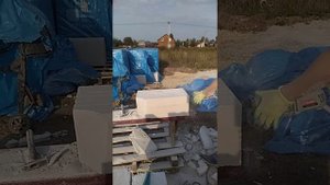 Дом из газобетона, делаем U блок самостоятельно.