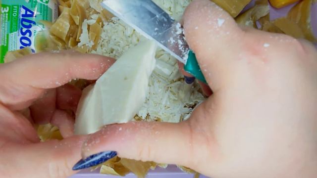 АСМР резка мыла 🧼🧘 _ ASMR soap cutting(2)