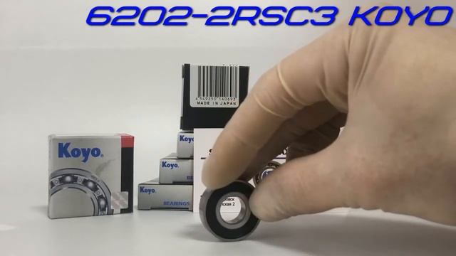 Подшипник 6202-2RSC3 KOYO смотреть онлайн