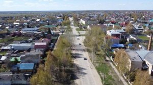 Сасово. Полеты на квадрокоптере над городом.