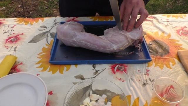 Сочный кролик горячего копчения!!!