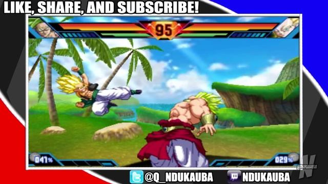 Dragon Ball Z Extreme Butoden  Broly Gameplay!