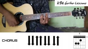 Joseph Vincent - Can't Take My Eyes Off You TUTORIAL GUITAR│Chord + Strumming