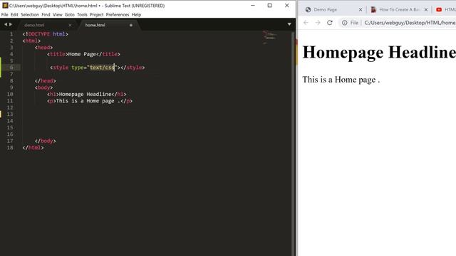How To Add Background Image In HTML Using Notepad ++ | HTML Images
