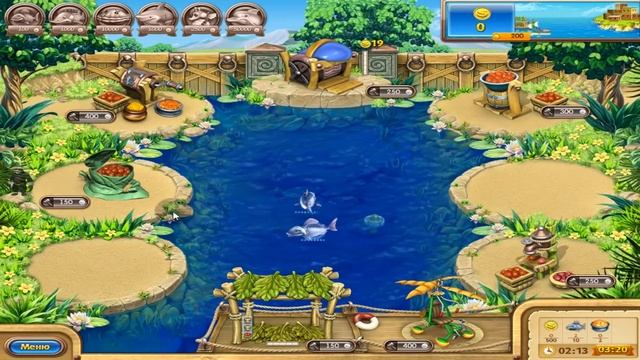 Весёлая ферма 3: Рыбный день (2012) фермерский симулятор про рыб смотреть онлайн