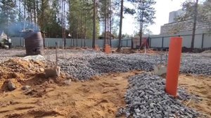 Этапы возведения монолитной фундаментной плиты. Работы ООО УМАХАУС.