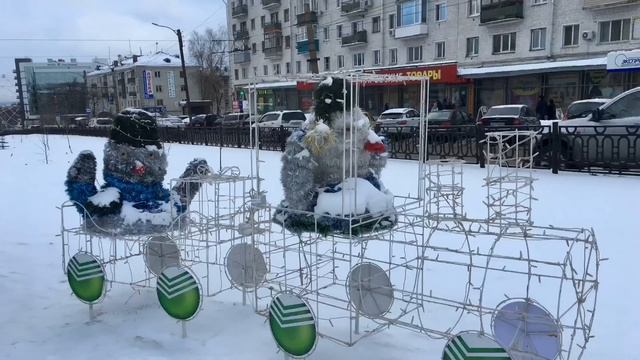 Площадь у Центрального Универмага - город Киров.