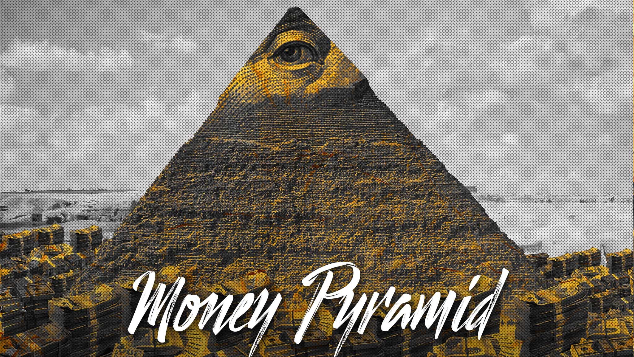 Создаю картину денежная пирамида
