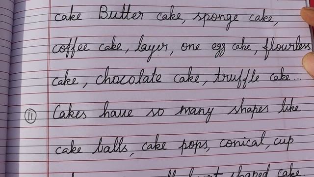 10 LINES ABOUT MY FAVOURITE FOOD CAKE || ESSAY ABOUT MY FAVOURITE FOOD CAKE 🍰 смотреть онлайн
