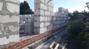 Строим 2х этажный дом из сибита в  п. геолог