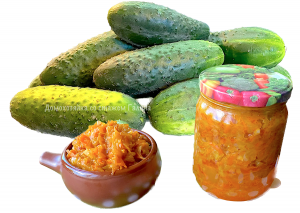 Икра из огурцов