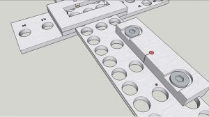Линейка для сборки корпусной мебели ( модель )