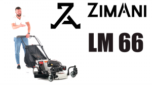 Обзор на газонокосилку бензиновую ZimAni LM66 с рояльными колесами с двигателем ZimAni Z225