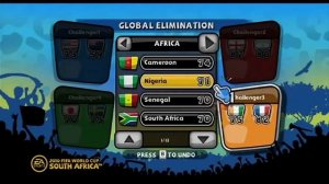 2010 FIFA World Cup Wii - Tutorial Global Elimination