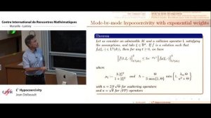 Jean Dolbeault: L^2 Hypocoercivity