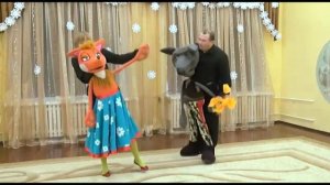 Волк, Лиса и волшебные цветы.