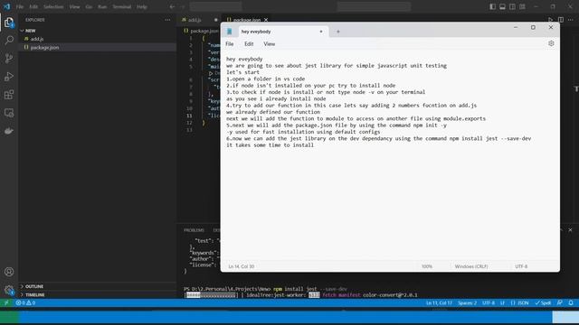 JavaScript Unit Testing using JEST  #Jest #meta #UnitTesting