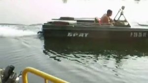 Катер Сарепта водомет, самодельный.