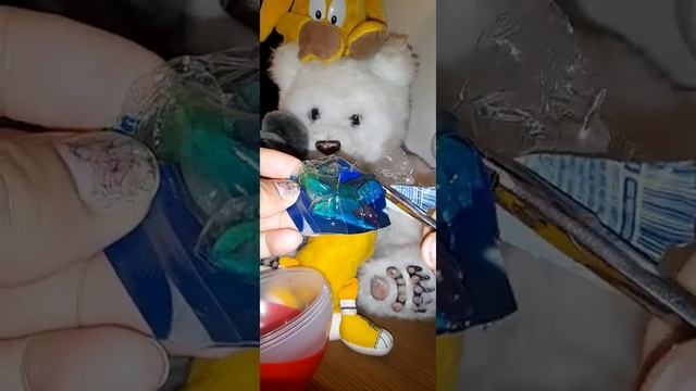 Слайм#желе#youtubetrending#что внутри#сюрпрыз#киндер#мишкатедди#слаймы#асмрвидео