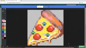 MakeCode Arcade: Chase the Pizza