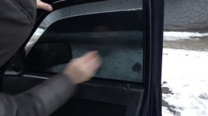 Съемная тонировка силиконовая на статике