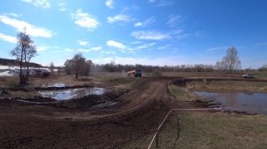 Джип спринт 116..Ежегодные весенние гонки внедорожников в посёлке Старое Байсарово...