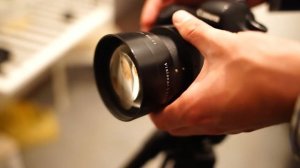 Visionar 109mm f1.6 / custom helicoid for 62.5mm projection lenses