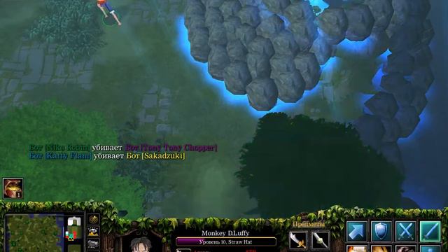 Warcraft 3 Battle for One Piece смотреть онлайн